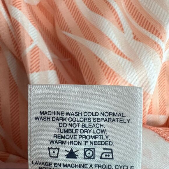 Lands End Tropical Palm Twist Front Dress Size S (6-8) - Picture 8 of 8